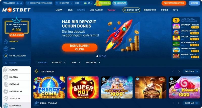 Отзыв о букмекерской конторе Mostbet